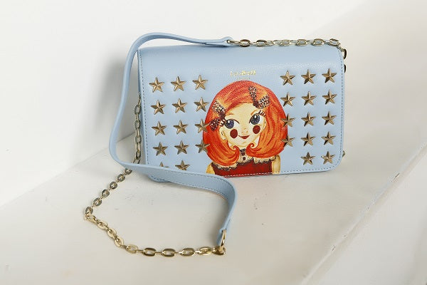 GracefullY Avril Sky Blue Crossbody