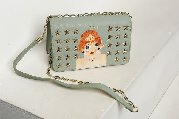 Posh Zena Verdant Green Crossbody