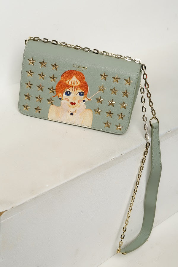 Posh Zena Verdant Green Crossbody