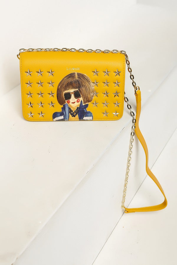Smarty Mimi Mustard Yellow Crossbody