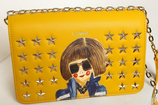 Smarty Mimi Mustard Yellow Crossbody