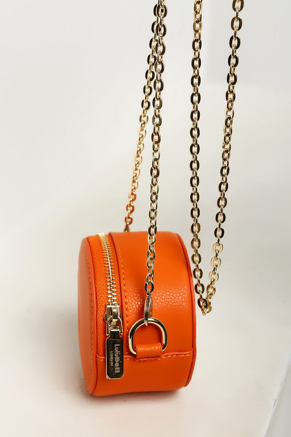 CLASSY SHIELA Red Yellow Round bag