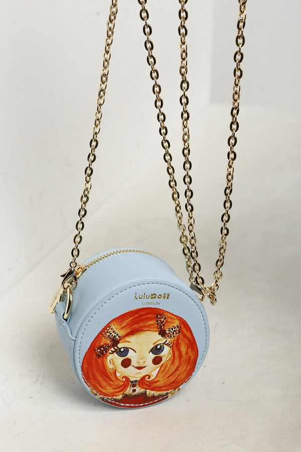 GracefullY Avril Sky Blue Round bag