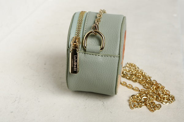 Posh Zena Verdant Green Round bag