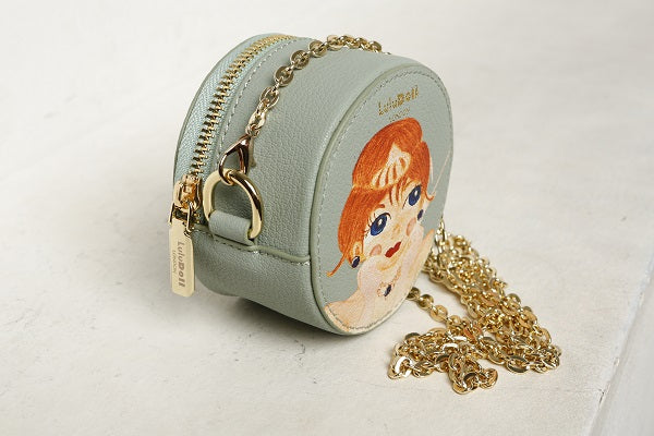 Posh Zena Verdant Green Round bag