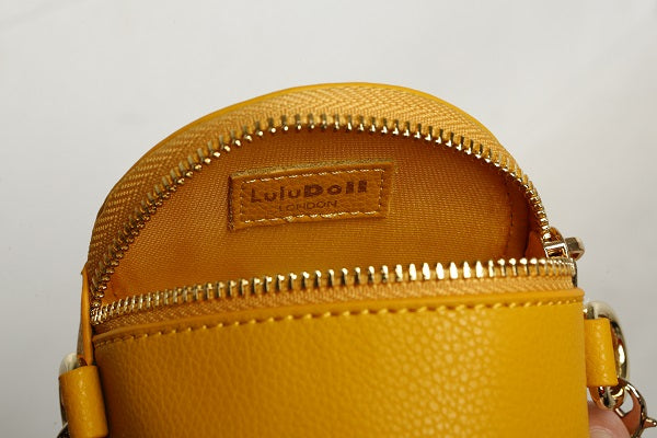 Yellow round bag 2025