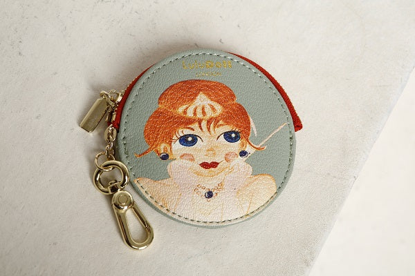 Verdant Green Wallet Key Chain