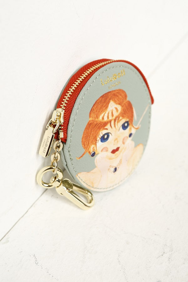 Verdant Green Wallet Key Chain