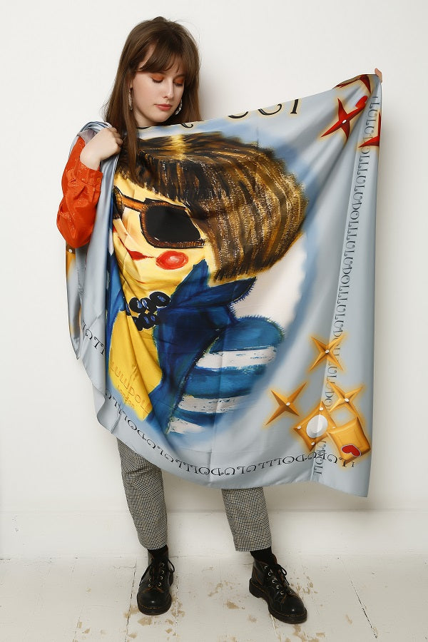 Smarty Mimi Signature Shield Silk Scarf