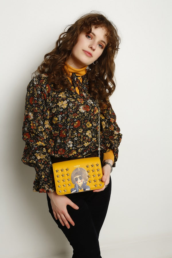 Mustard yellow crossbody deals